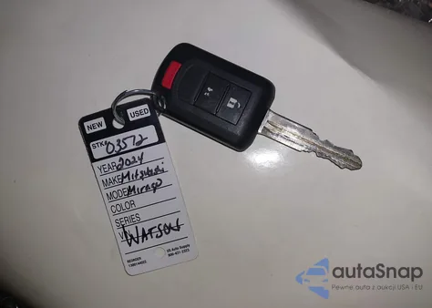 2024 Mitsubishi Mirage Es/Le from USA, damaged, VIN ML32AUHJ6RH001052